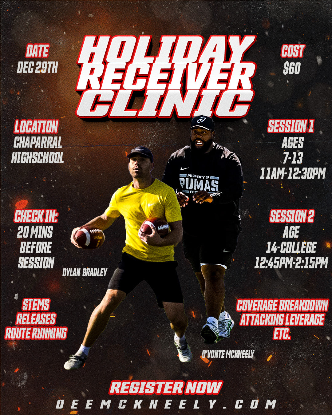 Holiday Receiver Clinic