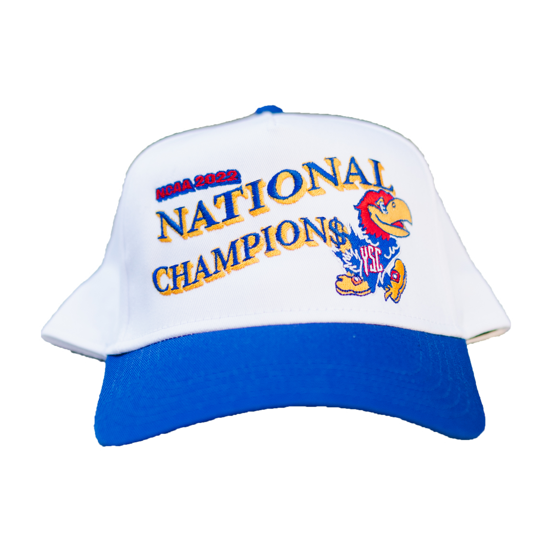 JayHawk National Champion Royal Blue SnapBack