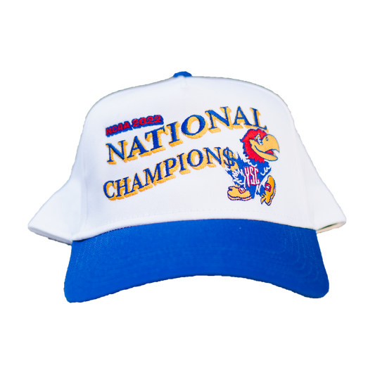 JayHawk National Champion Royal Blue SnapBack