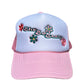 She So Crazy Pink Trucker